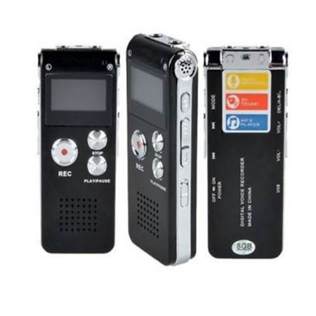 Wellcore เครื่องอัดเสียงVoice Recorder SK-012 8GB รุ่น SK-012 (สีดำ)