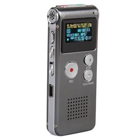 Wellcore เครื่องอัดเสียงVoice Recorder SK-012 8GB รุ่น SK-012 (สีเทา)