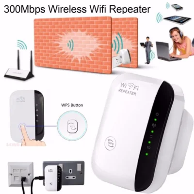 ใหม่ล่าสุด!!! Wifi repeater ตัวกระจายสัญญานอินเตอร์เน็ต 300Mbps ใช้งานก็ง่ายสุดๆ
