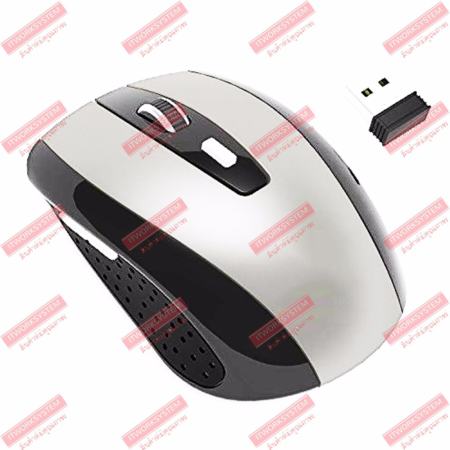 Wireless Mouse 2.4Ghz 6 Buttom เมาส์ไร้สาย 6 ปุ่ม 