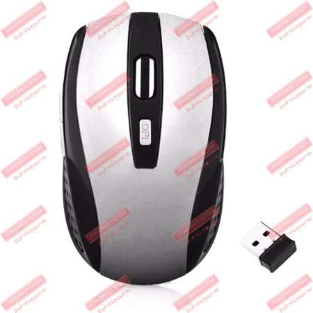 Wireless Mouse 2.4Ghz 6 Buttom เมาส์ไร้สาย 6 ปุ่ม 