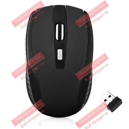 Wireless Mouse 2.4Ghz 6 Buttom เมาส์ไร้สาย 6 ปุ่ม 