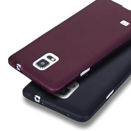 X-LEVEL ซีรี่ย์ Guardian เคส TPU ผิวด้านสำหรับซัมซุงกาแล็คซี่หมายเหตุ 4 N910 - สีดำ - INTL