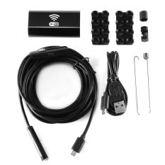 5 M กันน้ำ WiFi Borescope เครื่องทดสอบหลอดกล้องสำหรับแอนดรอยด์