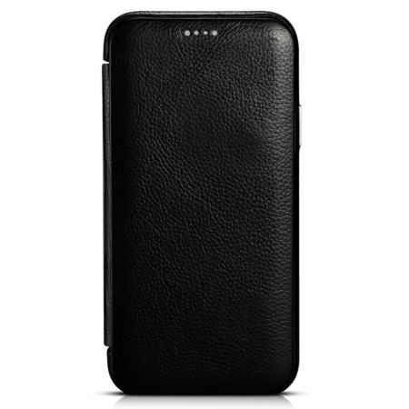 XOOMZ สำหรับ iPhone X รูปแบบลิ้นจี่หรูหราหนังแม่เหล็กพลิกผู้ถือบัตรโทรศัพท์กรณีสำหรับ iPhone X - นานาชาติ