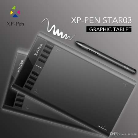 New!! XP-Pen รุ่น Star 03 Ver.2  เม้าส์ปากกาวาดภาพ รองรับแรงกด 8192 ระดับ สำหรับวาดรูป วาดการ์ตูน ดีไซส์เนอร์ ผู้เริ่มต้นถึงระดับกลาง  