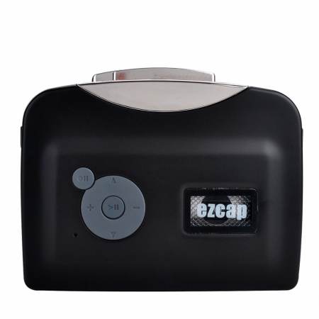 YH ezcap230 Portable USB Cassette Tape to MP3 PC Converter Capture Stereo Audio Music Player(Black) - intl