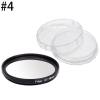 Yika 37-77 มม. UV Ultra - VIOLET FILTER ตัวป้องกันเลนสสำหรับ Camera Canon DSLR/SLR/DC/DV (ขนาด: 46 มม.)