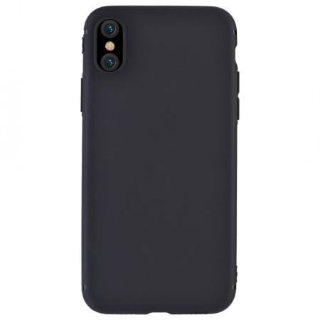 YOSOO Ultra - Thin Soft Anti - Skid ป้องกันเคสโทรศัพท์สำหรับ iPhone X Black - INTL