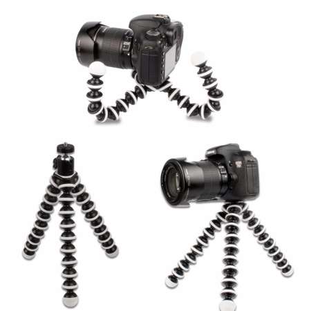 YOYOCAM ขาตั้งกล้อง หนวดปลาหมึก Gorillapod Flexible Leg Tripod Mount DSLR Action Camera Octopus tripod Size Large 
