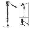  YUNTENG Original ขาตั้งโมโนพอด ขาตั้งกล้อง รุ่น VCT-588 Photo Video Aluminum Monopod (สีดำ)  แถมขาตั้งโทรศัพท์ 1 PCS