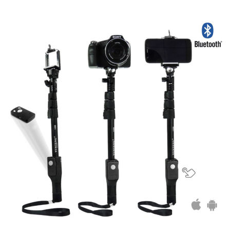 Yunteng Selfie Bluetooth yt1288 พร้อมปุ่มชัดเตอร์ซูมเข้าออก (สีดำ) Yunteng Selfie Bluetooth yt1288 พร้อมปุ่มชัดเตอร์ซูมเข้าออก (สีดำ)