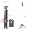 YUNTENG VCT-1688 2in1 Protable Mini Cellphone Selfile Stick Tabletop Tripod ชุดขาตั้งกล่องเซลฟี่ 3ขา พร้อมรีโมทบลูทูธในตัว หัวต่อมือถือ