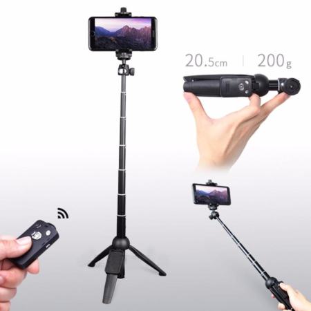 Yunteng YT-9928 3IN1 - ขาตั้งพร้อมไม้เซลฟี่ และ รีโมทชัตเตอร์ Yunteng YT-9928 3IN1 - ขาตั้งพร้อมไม้เซลฟี่ และ รีโมทชัตเตอร์