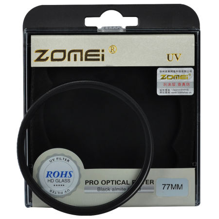 Zomei 55 มิลลิเมตร ULTRA - UV เลนส์กรองแสงกันน้ำมันกันน้ำสำหรับ DSLR Camera (ของแท้ Zomei) - INTL