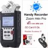  ZOOM H4n Pro Digital Four-Track Audio Recorder for Music,Film,Pod casting and Beyond เครื่องอัดเสียง/บันทึกเสียง/บันทึกเพลงคุณภาพสูง ของแท้รับประกัน 6 เดือน แถมฟรี SD Card 8 Gb. และหูฟัง Headset Ecouteur J5 มูลค่า 890 บาท