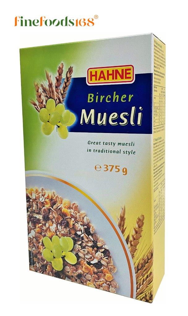 ฮาทเน่ เบริช์เชอร์ มูสลี่ 375 กรัม Hahne Bircher Muesli 375 g.