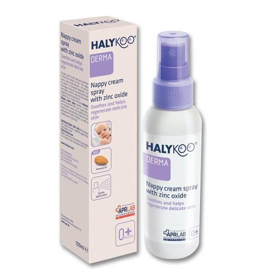 Halykoo happy cream spray with zinc oxide ฮาลิคู แฮปปี้ ครีม สเปรย์ วิท ซิงค์ ออกไซด์ 100มล