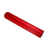 2016 3D Carbon Fiber Vinyl Film Car Accessories Motorcycle Carbon Fibre Car Wrap Sheet Roll Film Sticker Decal Car Styling Red - INTL รีวิว