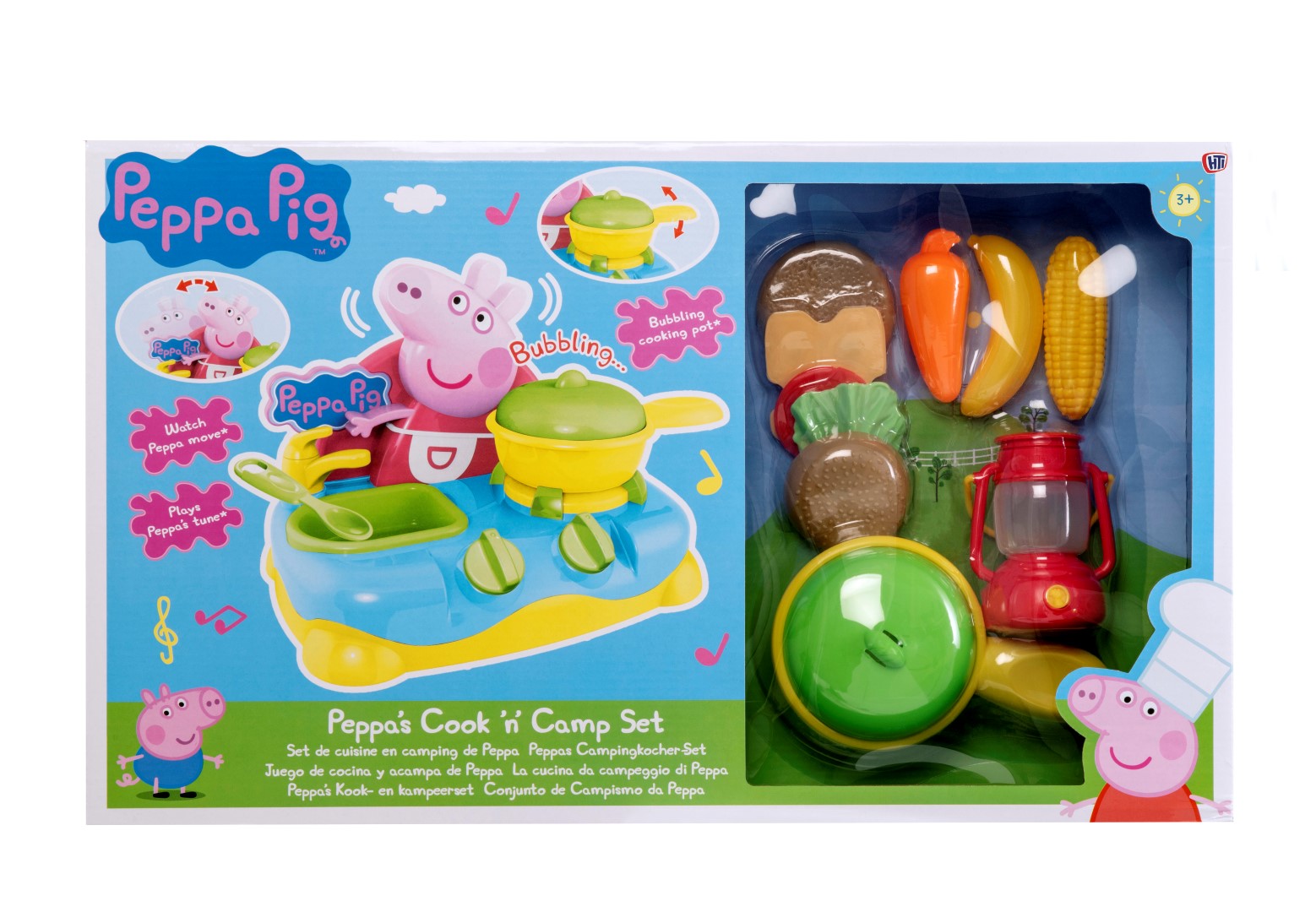 Peppa Pig Cook 'N' Camp Set ของเล่นเด็ก ของเล่นเป๊ปป้าพิก ชุดเซต