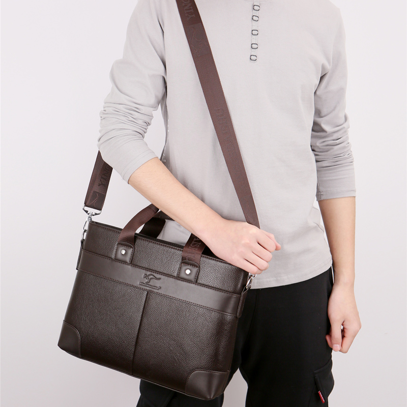 Kent.shop กระเป๋าธุรกิจ กระเป๋าถือ กระเป๋าสะพายไหล่ผู้ชาย Laptop Bags ซองแล็ปท็อป ทนทาน กันน้ำ Korean Style notebook BAG