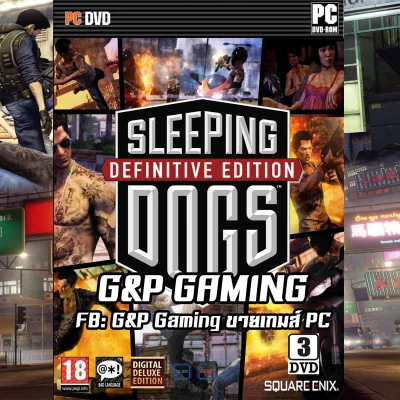 [PC GAME] แผ่นเกมส์ Sleeping Dogs: Definitive Edition PC