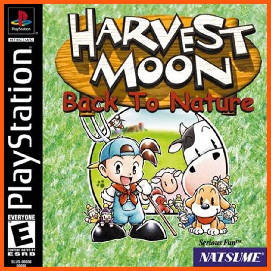 SALE แผ่นเกมส์ PS1 Harvest Moon Back to Nature (USA) เกม PS1 แต่เล่นกับ PS2 ได้ (วิธีเข้าเกมทางร้านจะส่งคลิปให้นะครับ) เกมและฮ๊อบบี้ แผ่นและตลับเกม Nintendo games