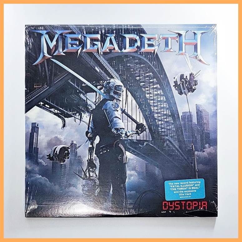 แผ่นเสียง Megadeth - Dystopia (US, LP, Album) (แผ่นใหม่)