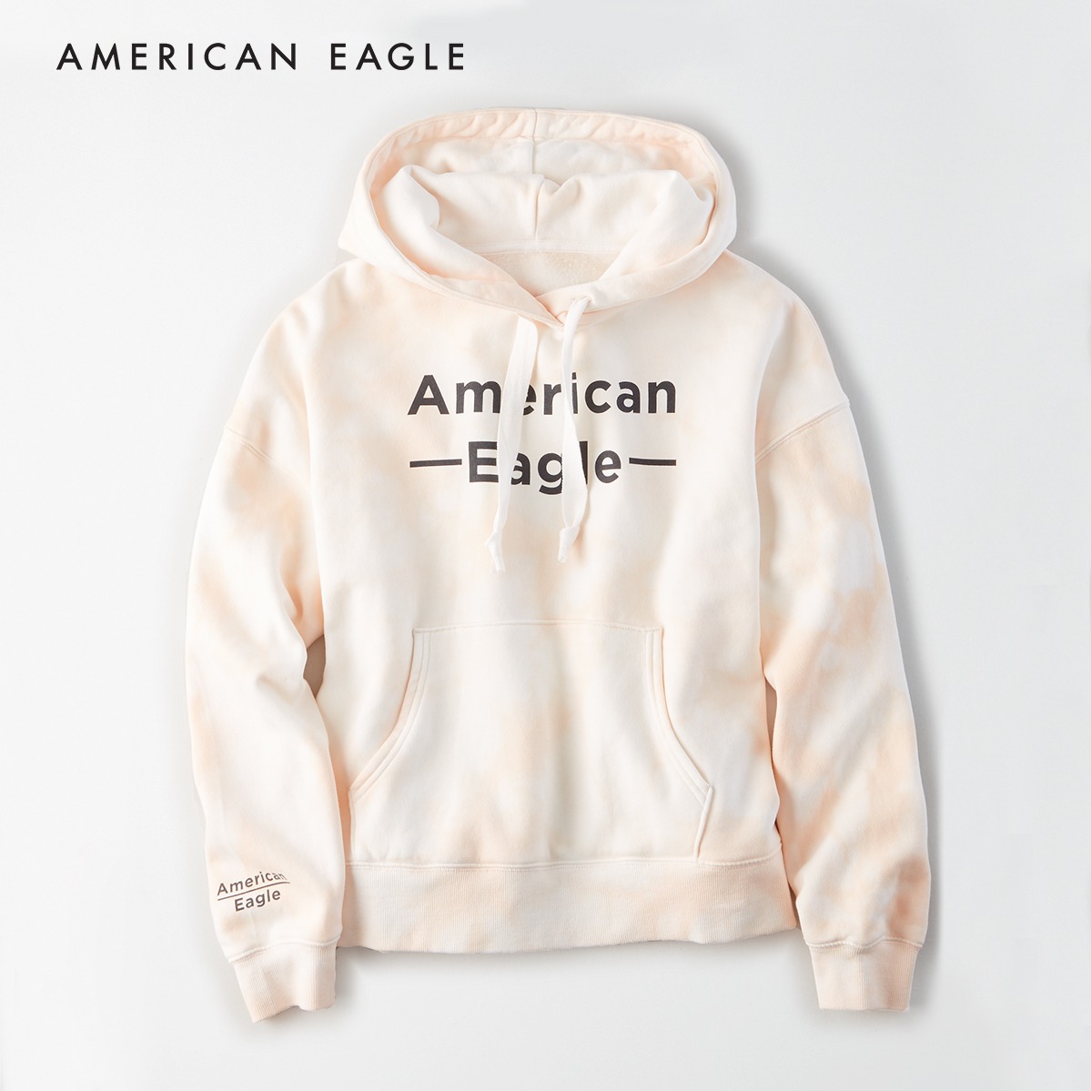 American Eagle Fleece Graphic Hoodie เสื้อฮู้ดดี้ ผู้หญิง กราฟฟิค(045-9817-823)