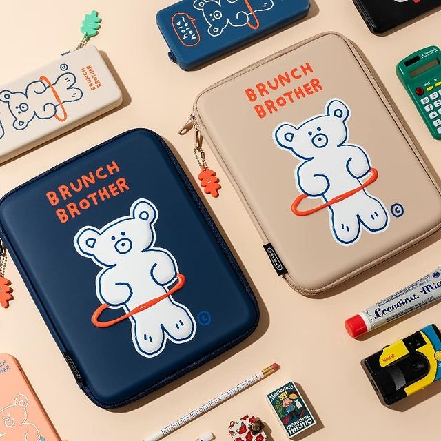 พร้อมส่ง! Brunch Brother Holabear iPad EVA Pouch 11