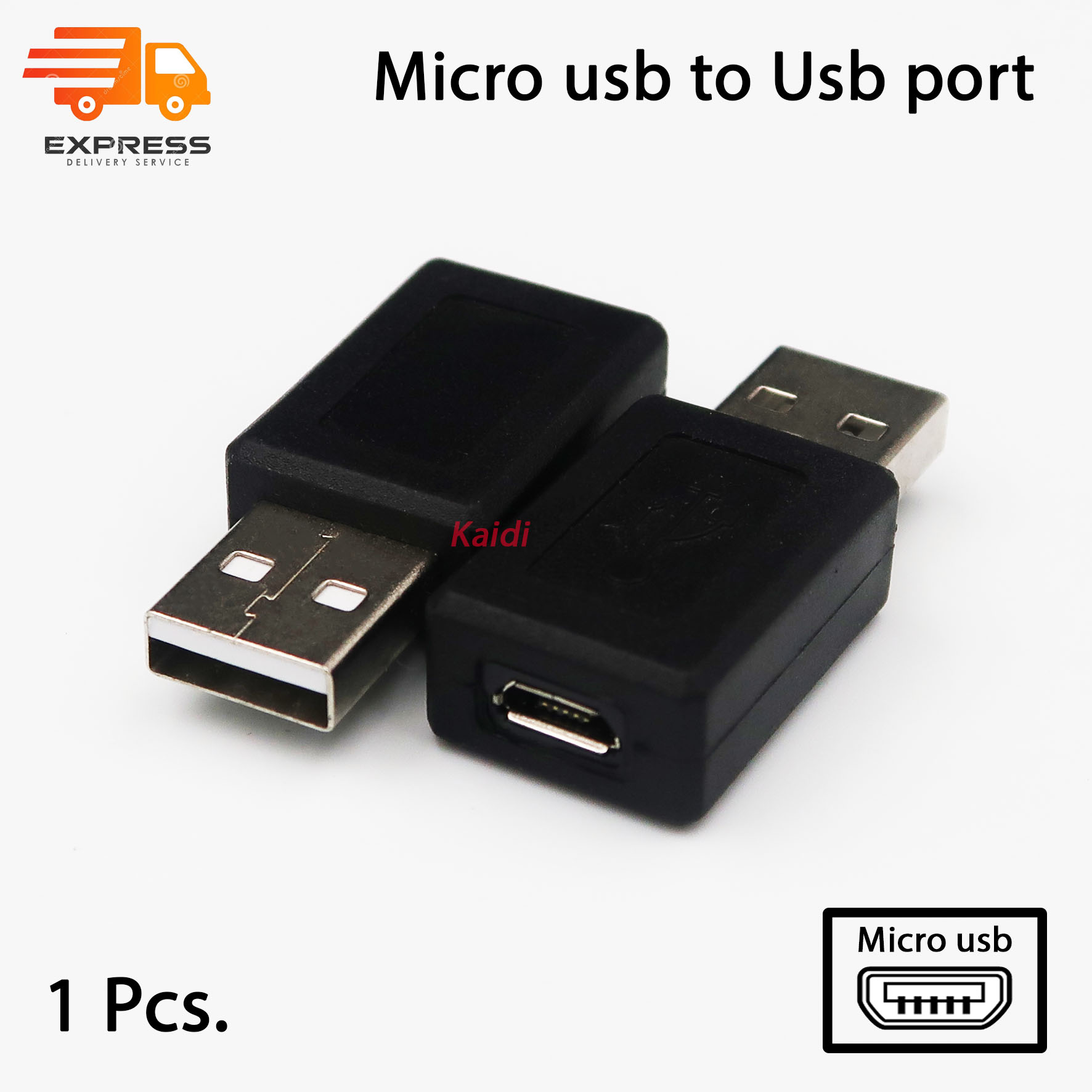 ตัวแปลง อะแดปเตอร์แปลง Micro usb to Usb port Adapter Lazada.co.th
