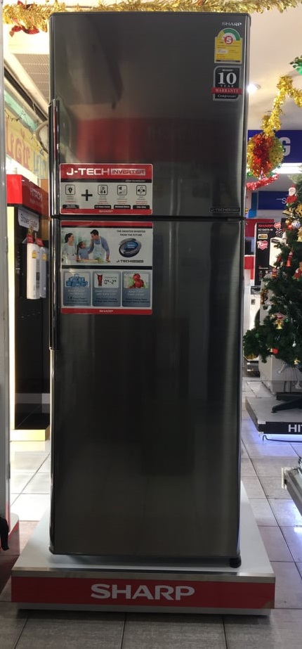 Sharp ตู้เย็น 2 ประตู รุ่น SJ-X300T 10.6 คิว ราคาถูกมากครับ