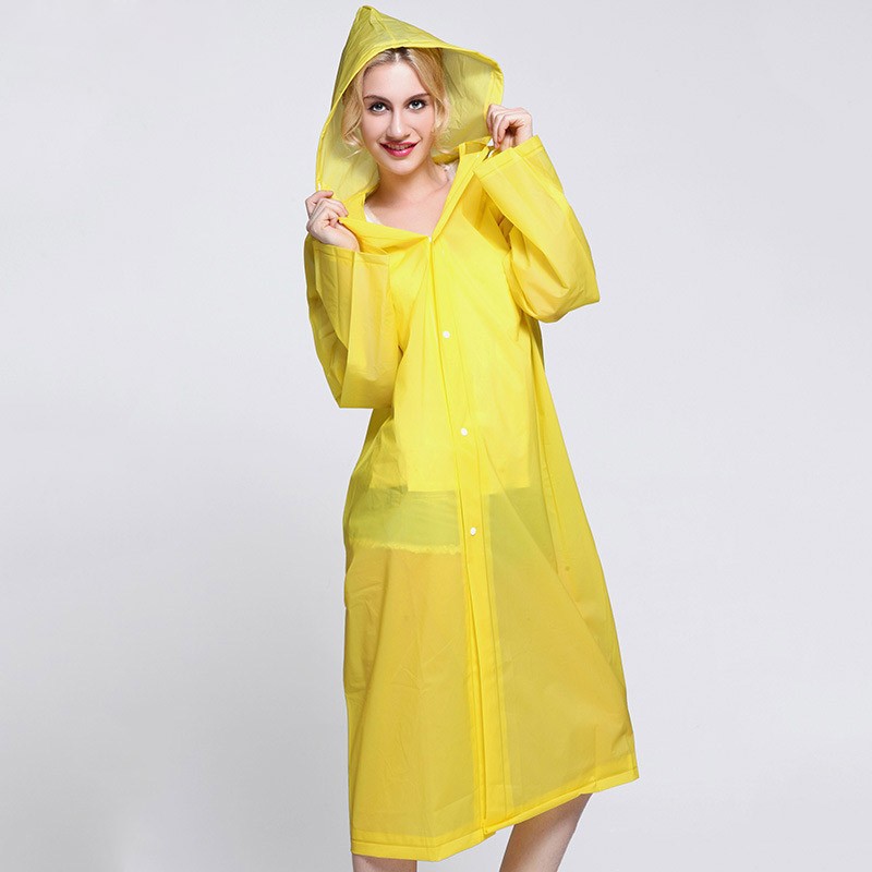 hot เสื้อกันฝน  เสื้อกันฝนน่ารัก EVA Raincoat เสื้อกัน เสื้อผ้าเสื้อกันฝน ผู้หญิง ผู้ชาย เสื้อคลุมกันฝน