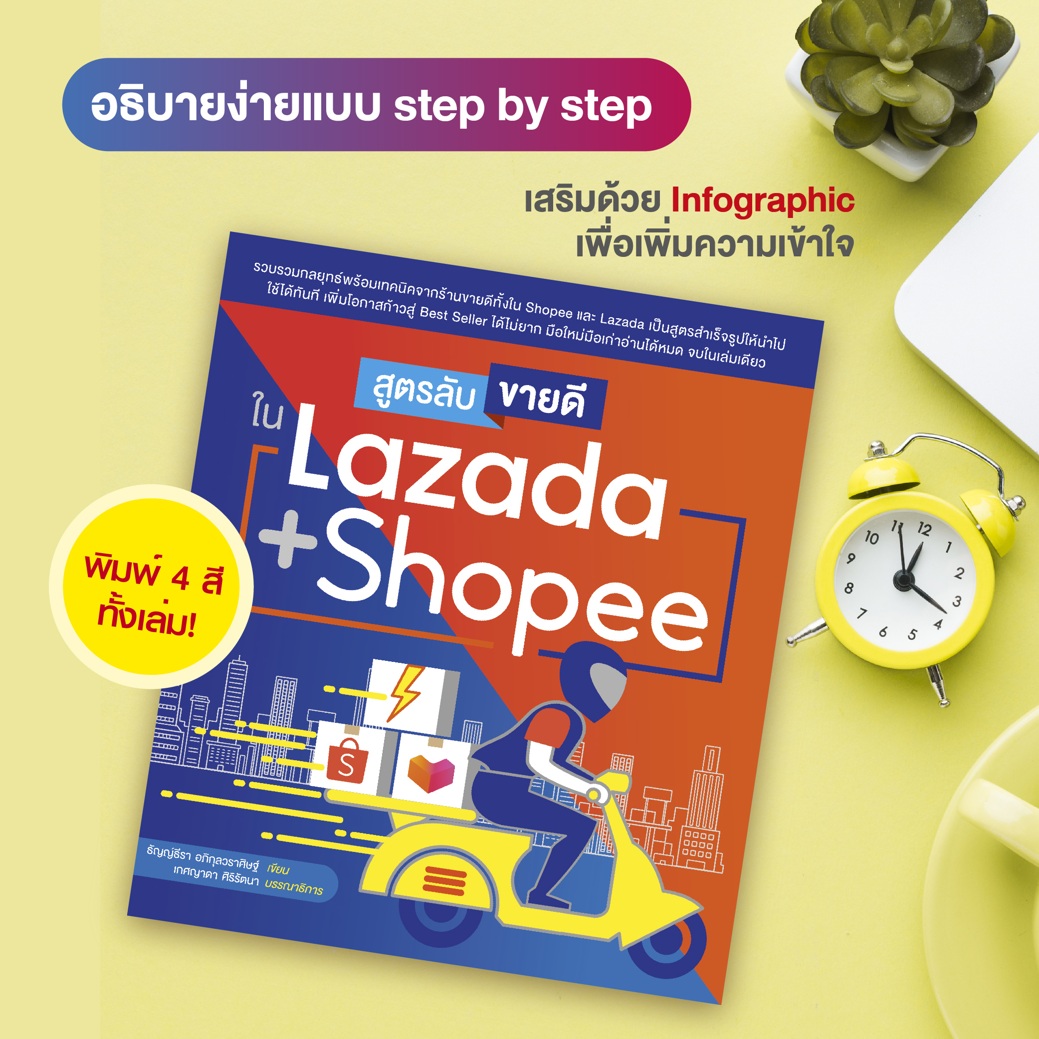 หนังสือ สูตรลับขายดีใน Lazada + Shopee (สำนักพิมพ์ WITTY GROUP)