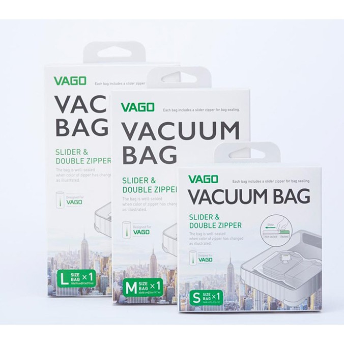 ilovetogo ถุงสุญญากาศ VAGO - Travel Vacuum Bag