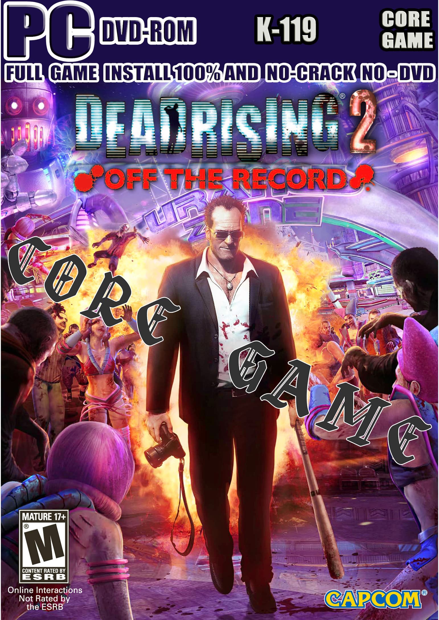 dead rising 2 off the record แผ่นเกมส์ เกมส์คอมพิวเตอร์ PC โน๊ตบุ๊ค ...