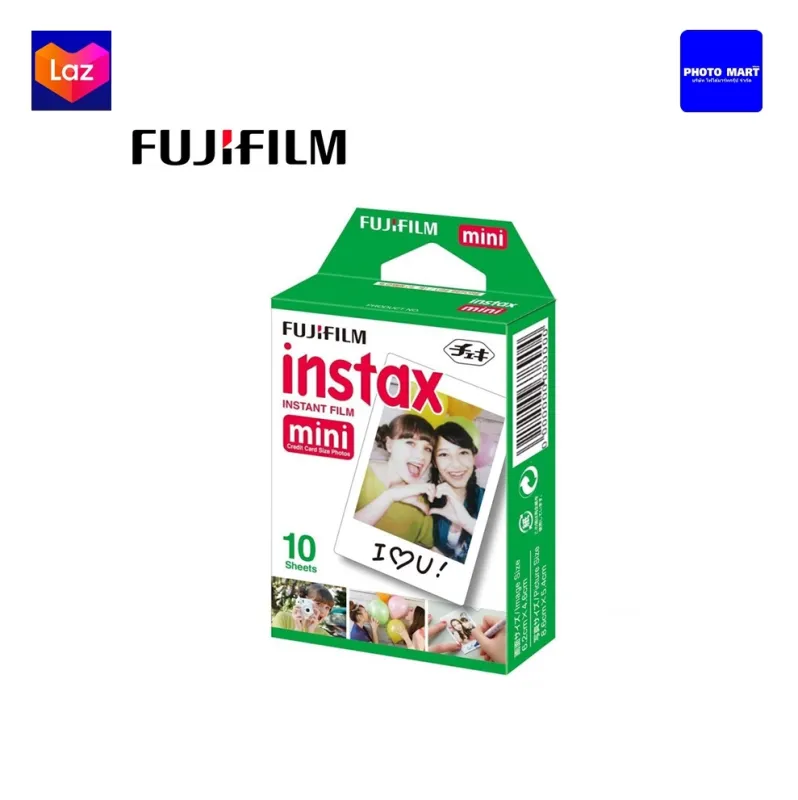 ภาพสินค้าFuji Film instax mini Instant Film ฟิล์ม Pack10x1กล่อง/Lotใหม่11/2025 จากร้าน PHOTOMART บน Lazada ภาพที่ 6