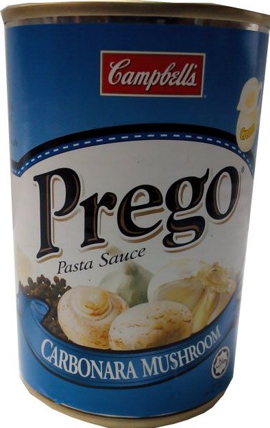 (แพ็ค3)Prego Carbonara Mushroom Cream 295g/พรีโก้ครีมเห็ดคาโบนาร่า 295g