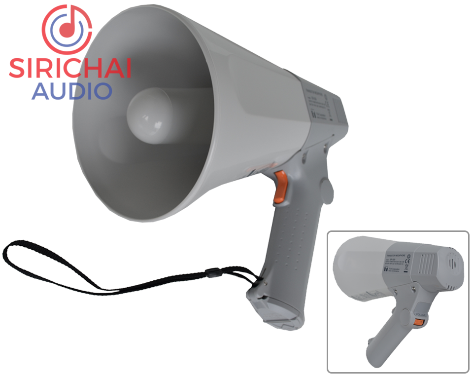 ER-520W TOA โทรโข่ง (Megaphone สีขาว 10 วัตต์ มีนกหวีด)