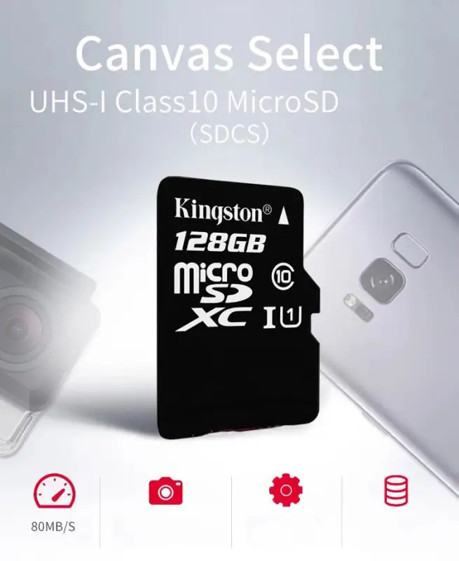 ภาพสินค้าพร้อมส่งKingston Memory Card Micro SD SDHC 128 GB Class 10 คิงส์ตัน เมมโมรี่การ์ด 128 GB Kingston จากร้าน Hot sale 9 บน Lazada ภาพที่ 4