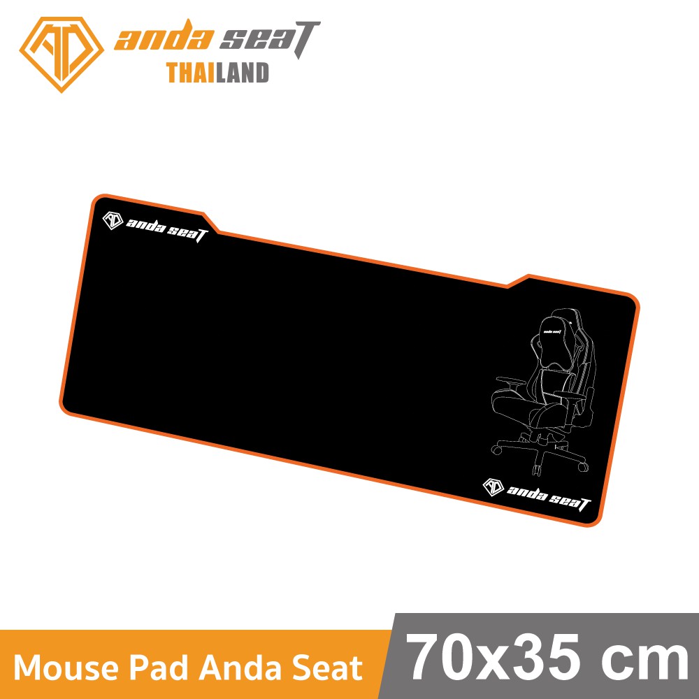 ลดราคา Anda Seat Mouse Pad Gaming (เมาส์แพด) แผ่นรองเมาส์ Anda Seat ขนาดใหญ่ ขนาด 70cm x 35cm x 3mm สีดำ #ค้นหาเพิ่มเติม แท่นวางแล็ปท็อป อุปกรณ์เชื่อมต่อสัญญาณ wireless แบบ USB