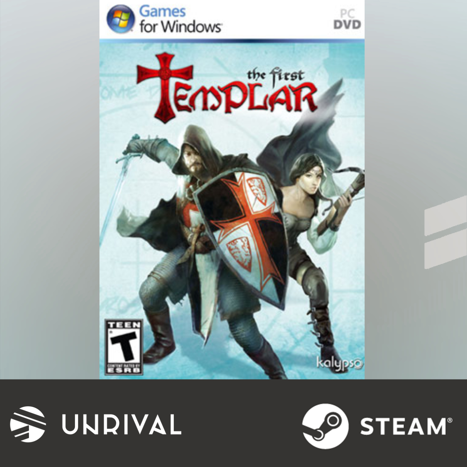 [Hot Sale] The First Templar PC Digital Download Game (Multiplayer) - Unrival