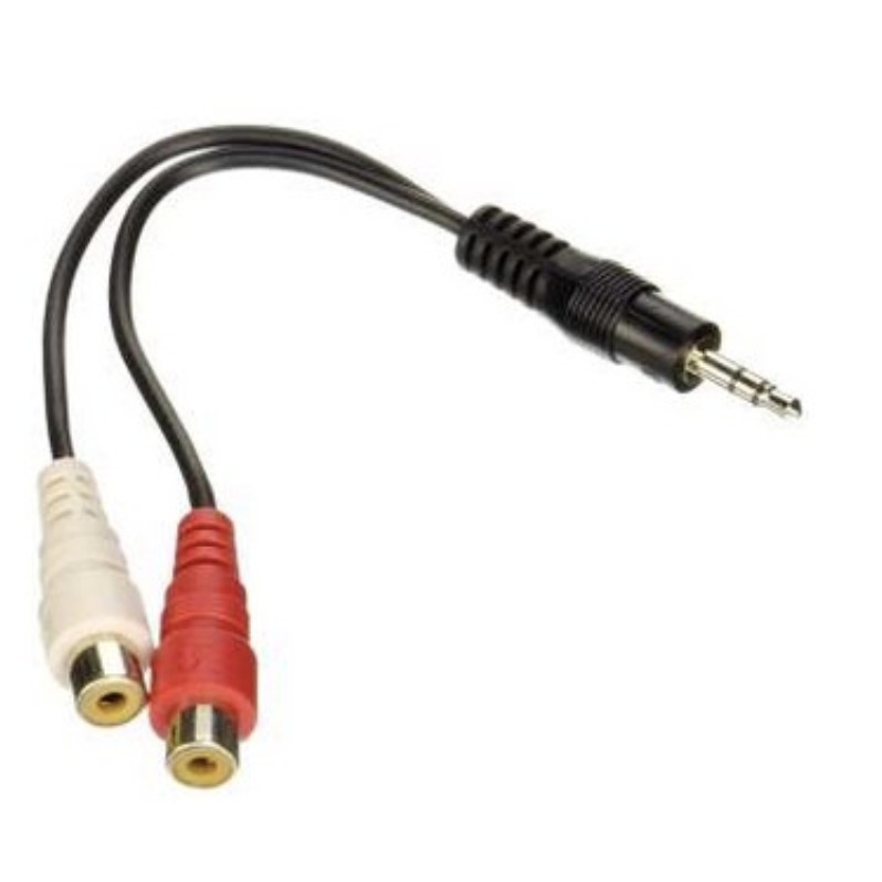ลดราคา สายแปลง 3.5 to RCA(ขาวแดง) 20cm สายสีดำ(Black) #ค้นหาเพิ่มเติม สวิทช์ HDMI คีมเข้าหัว LAN Display Port ADAPTER SD Ethernet Cable