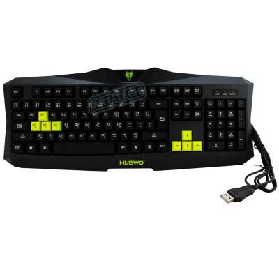 ดูภาพ NUBWO Gaming Keyboard รุ่น Amoux NK-002 <br/>เพิ่มเติม NUBWO Gaming Keyboard รุ่น Amoux NK-002