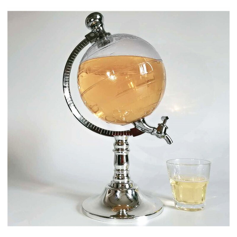 1.5 L Globe Upside Down Wine Dispenser Vodka Globe Decanter Beverage