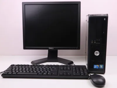 คอมพิวเตอร์ชุด Dell OptiPlex 780 intel DDR3 4GB จอ monitor 17นิ้ว พร้อม คีย์บอร์ด เม้าส์ แผ่นรองเม้าส์