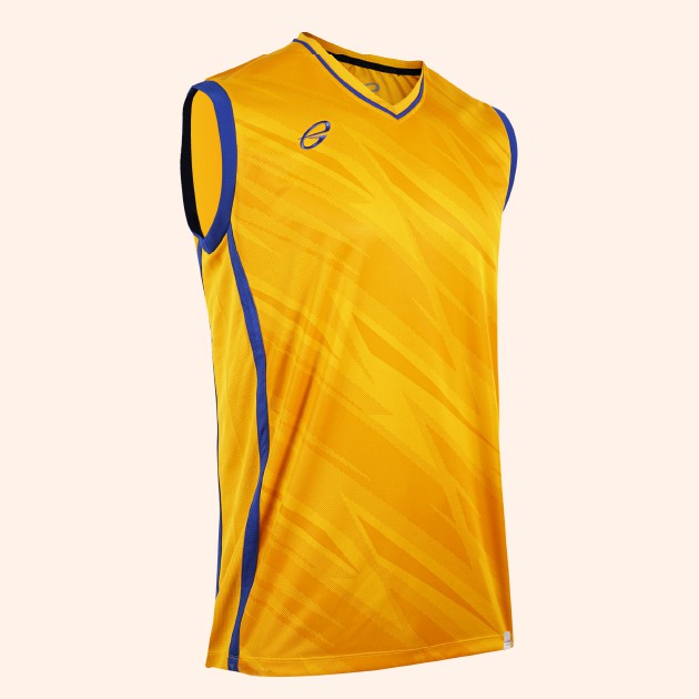 โปรโมชั่น EGO SPORT EG341 เสื้อบาสเกตบอลชาย สีเหลืองทอง ลดกระหน่ำ ชุด บาสเกตบอล เสื้อ นัก บา ส เสื้อ กีฬา บาสเกตบอล ชุด บาสเกตบอล หญิง