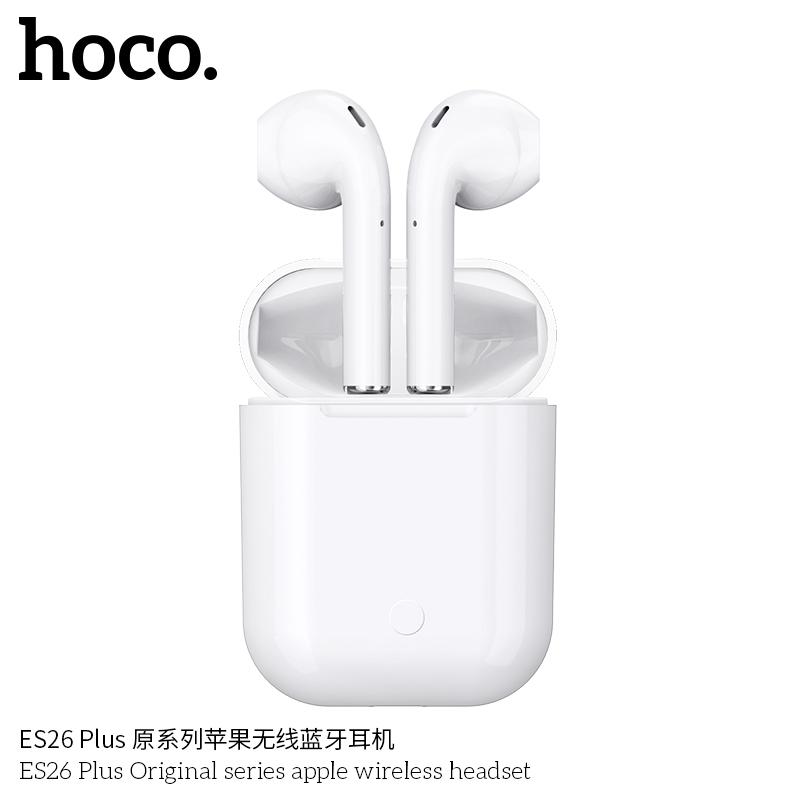 Hoco หูฟังบลูทูธ Earphone รุ่น ES26 Plus  เสียงใส ใส่สบายหู ราคาถูก ของแท้ 100%