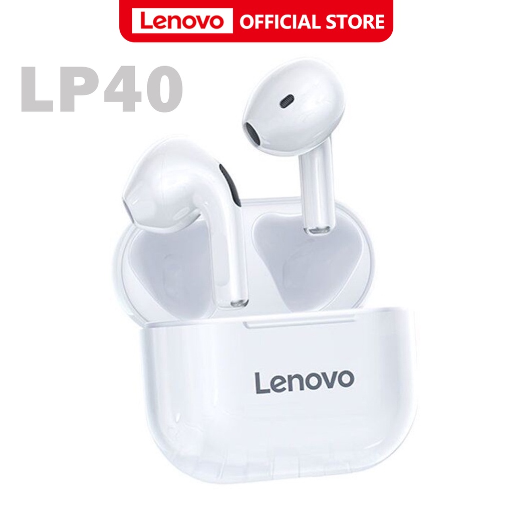 Lenovo LP40 PRO And LP40 IPX5 True Wireless Earphones Bluetooth 5.1 TWS ...
