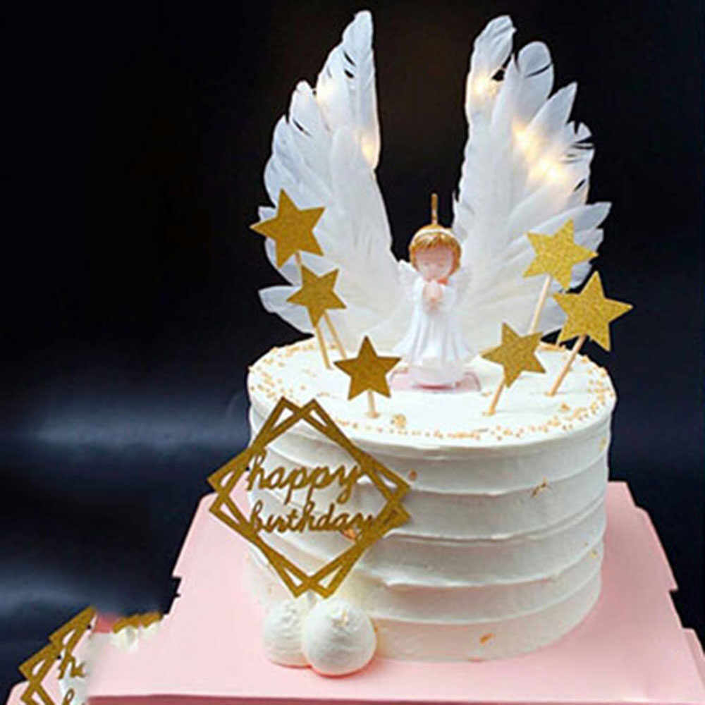 Share more than 83 angel birthday cake images best - awesomeenglish.edu.vn